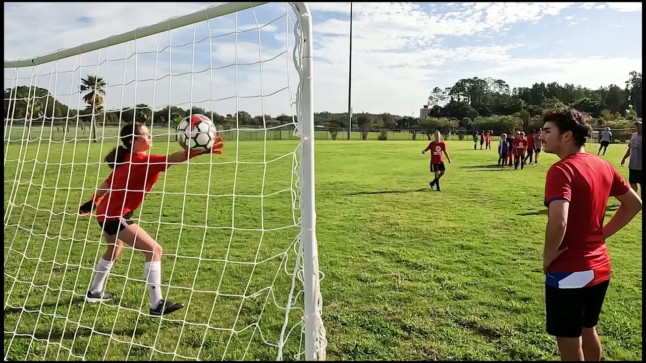 Young athletes playing on the Idlewild recreation fields